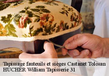Tapissage fauteuils et sièges  castanet-tolosan-31320 HUCHER William Tapisserie 31