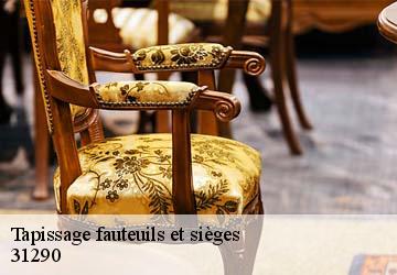 Tapissage fauteuils et sièges folcarde-31290 Tapisserie 31