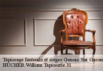 Tapissage fauteuils et sièges  gensac-sur-garonne-31310 HUCHER William Tapisserie 31