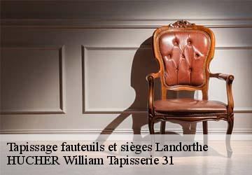 Tapissage fauteuils et sièges  landorthe-31800 HUCHER William Tapisserie 31
