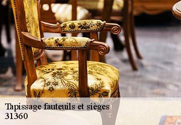 Tapissage fauteuils et sièges  roquefort-sur-garonne-31360 HUCHER William Tapisserie 31