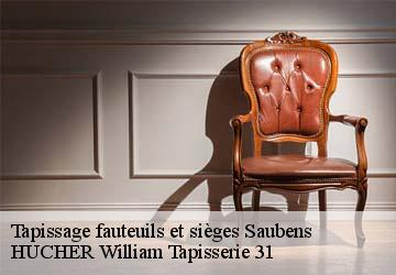 Tapissage fauteuils et sièges  saubens-31600 HUCHER William Tapisserie 31